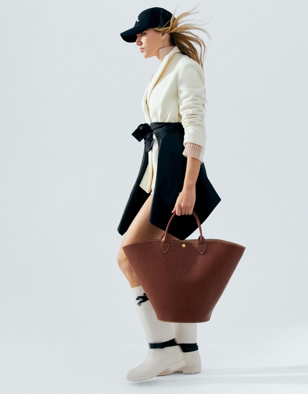 Longchamp - Épure Leather Tote Bag - XL