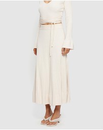 KIVARI - Daphne Rib Knit Skirt