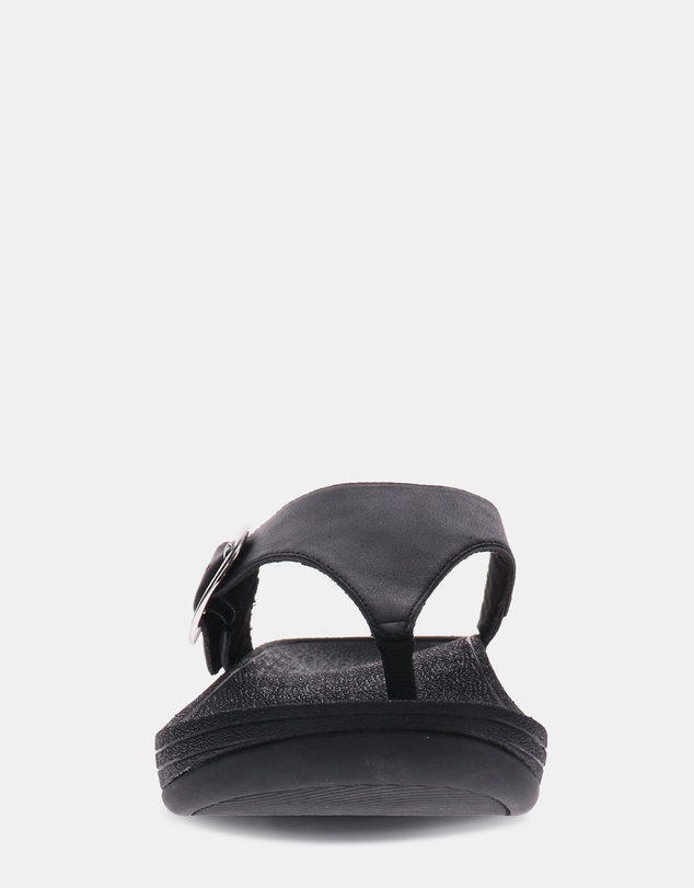 Mia Vita - Faith Toe Post Sandal - Black