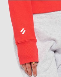 Superdry - Code Core Sport Crop Box Hoodie