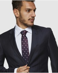 Kelly Country - Navy Pinstripe Wool Suit Set
