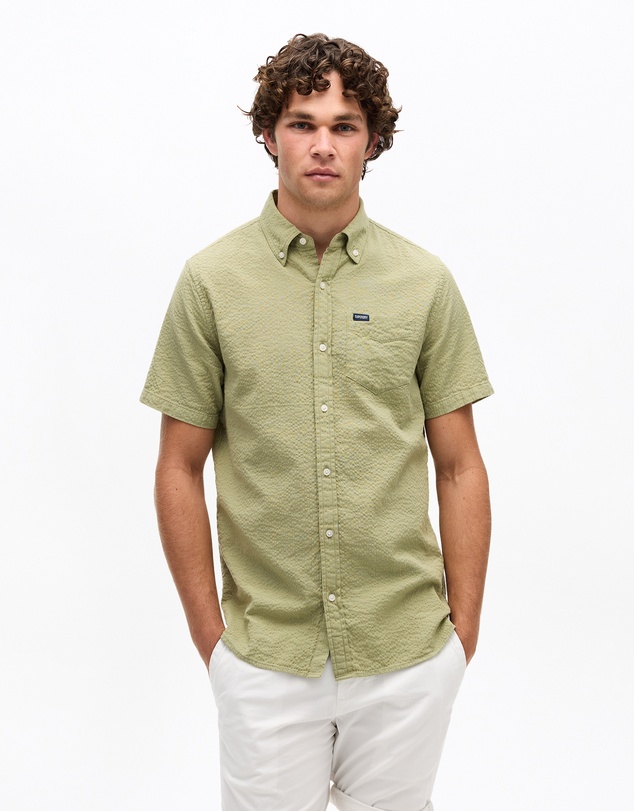 Superdry - Seersucker Short Sleeve Shirt
