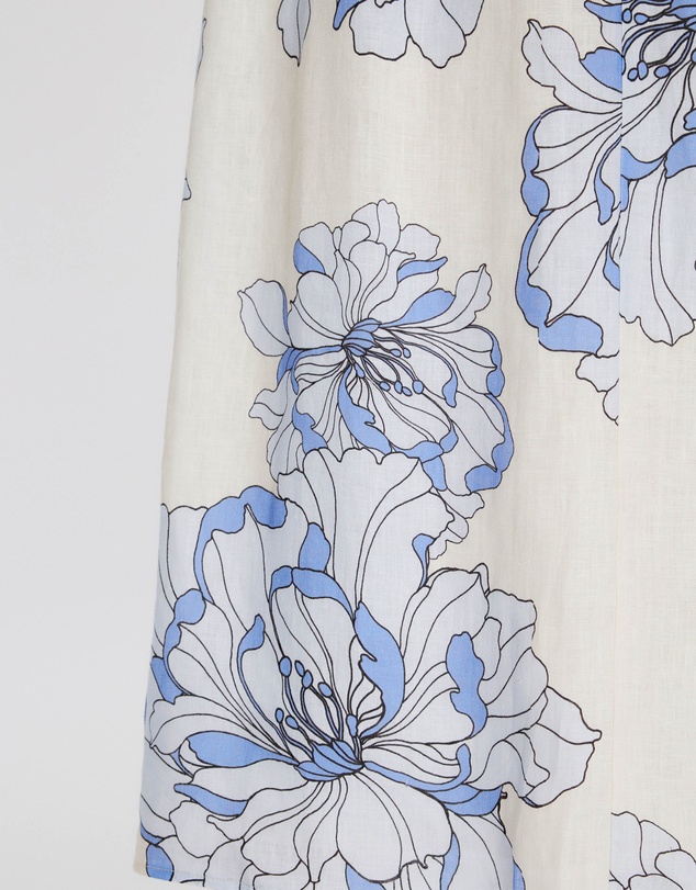 Minima Esenciales - Rosa Linen Maxi Dress