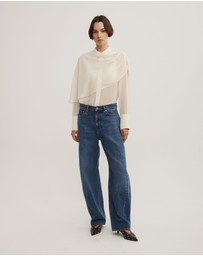 Witchery - Scarf Shirt