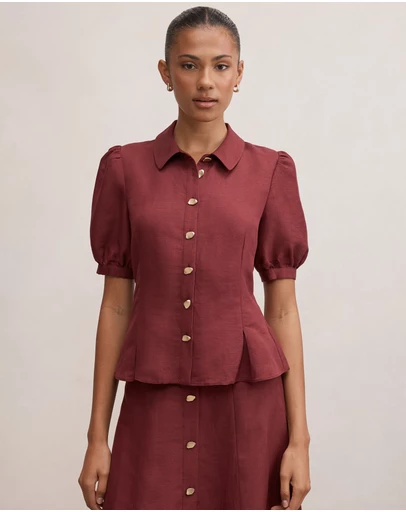 Forever New - Foster Button Down Top