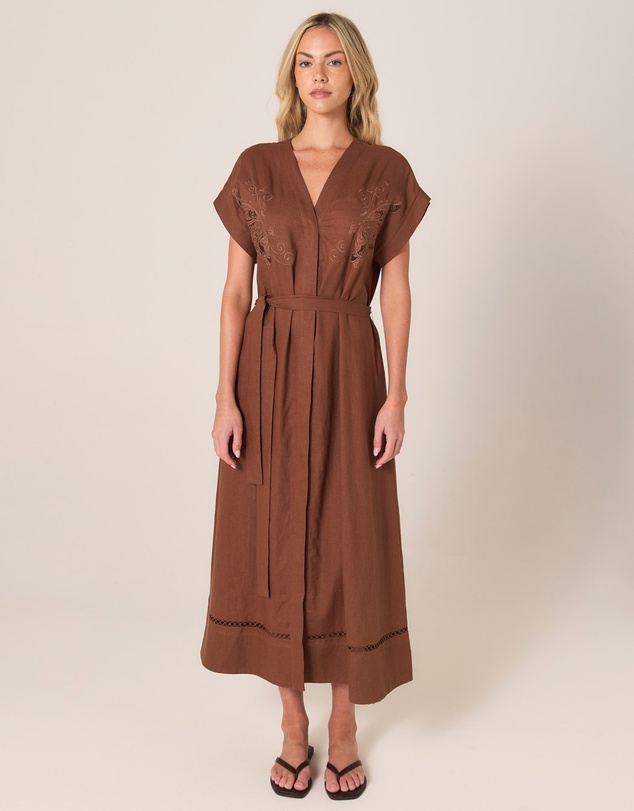 Fate + Becker - Aven Embroidered Dress