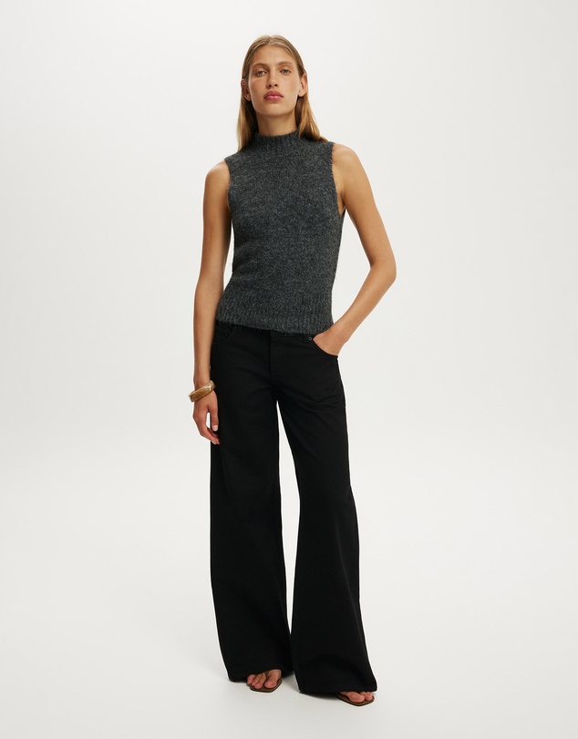 Cotton On - Dreamy Mock Neck Vest