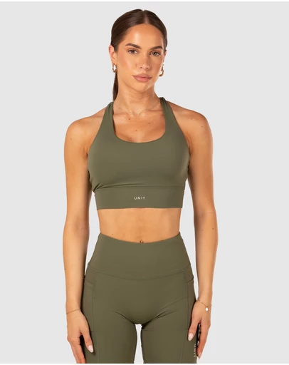 UNIT - UNIT Ladies Energy Strap Activewear Sports Bra