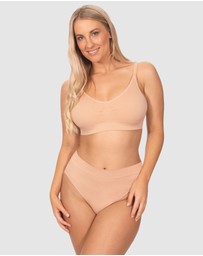B Free Intimate Apparel - Seamless Cotton High Waist G String