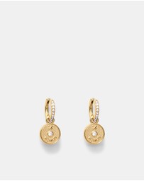 MIMCO - Amulet Charm Hoop Earrings