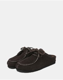 EVERAU - EverAU Ugg Yancy Cow Suede Upper Loafer Oxfords Flats