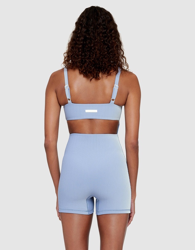 Zulu & Zephyr - Stripe Rib 4 Inch Bodysuit