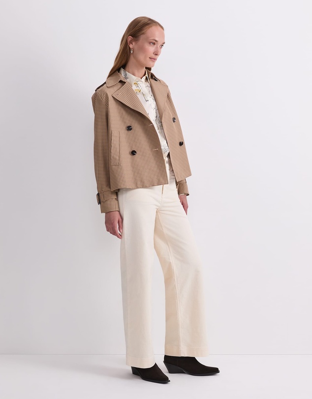 Sportscraft - Audrey Crop Check Trench