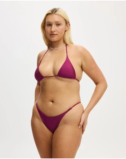 Cotton On Body - Micro String Triangle Bikini Top