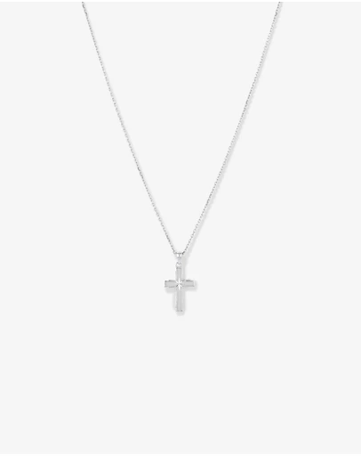 Michael Hill - Cross Pendant Necklace in Sterling Silver
