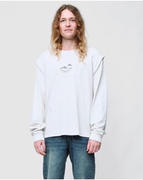 Wynn Hamlyn - Double Up Label T-Shirt