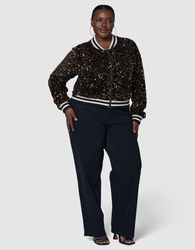 Sunday In The City - Sunday Girl Sequin Bomber