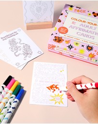 Journey Of Something - Colour Your Own Adult Affirmation Cards