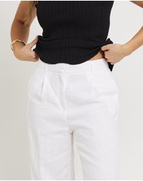 Subtitled - Jemimah Linen Trousers