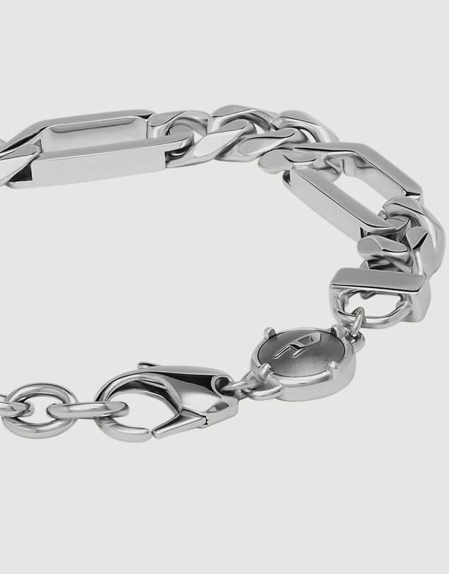 Diesel - Steel Silver-Tone Bracelet
