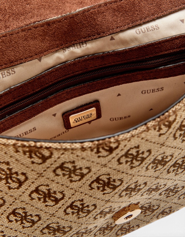 GUESS - Samantha Flap Shoulder Bag