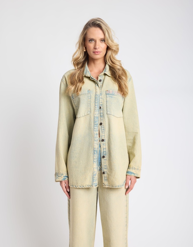ONE TEASPOON - Spirit Drifter Shacket - Blue Sand