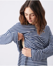 Ripe Maternity - Claudette L/S Nursing Top