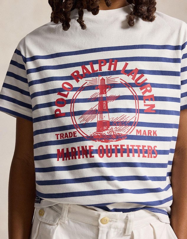 Polo Ralph Lauren - Cotton Jersey Graphic Tee - Teens