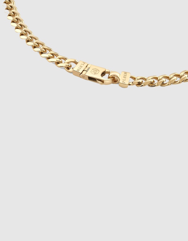 Philipp Plein - Plein Icon Chain Gold-Tone Bracelet
