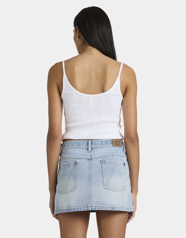 RVCA - Womens Denim Mini Skirt