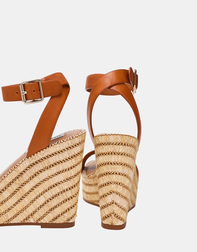 Steve Madden - Cassie Camel Leather Heels