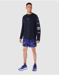 ASICS - Fujitrail All Over Print 5 Inch Short - Men's