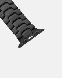 Friendie - Stainless Steel Link Bracelet Band (Ultra Style) - Darwin Ultra - Apple Watch Compatible