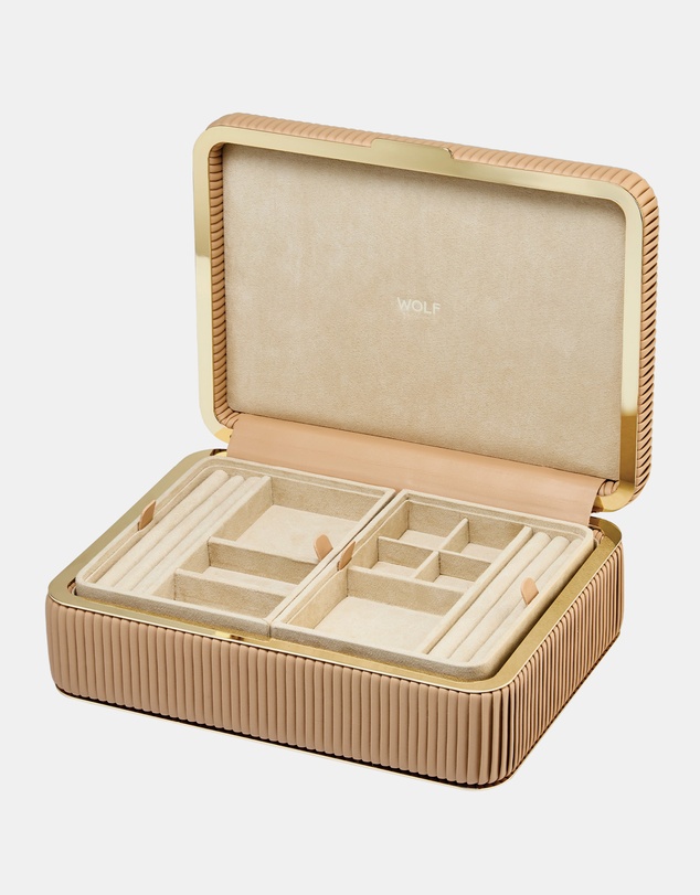 Wolf - Wolf Bella Medium Jewellery Box Mocha
