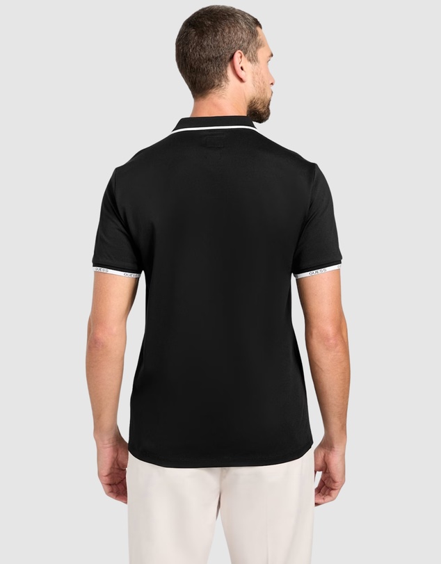 GUESS - Eco Paul Pique Tipping Polo Shirt