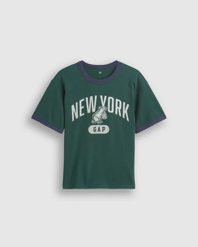 GAP - SS Ringer Graphic Tee - Kids-Teens