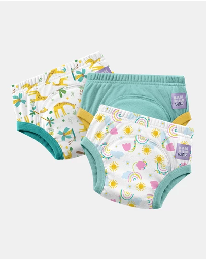 Splash About - 3 Pack Reusable Potty Training Pants Elite - Blue Skies