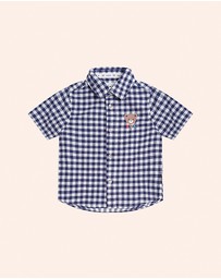 Huxbaby - Huxbear Button Up Checks - Babies