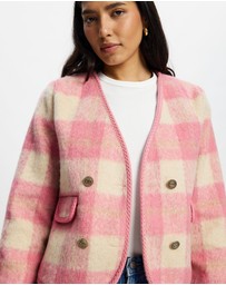 Mossée - Tamia Checkered Jacket