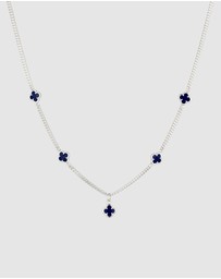 Kuzzoi - ICONIC EXCLUSIVE - Necklace with Cloverleaf in 925 Sterling Silver