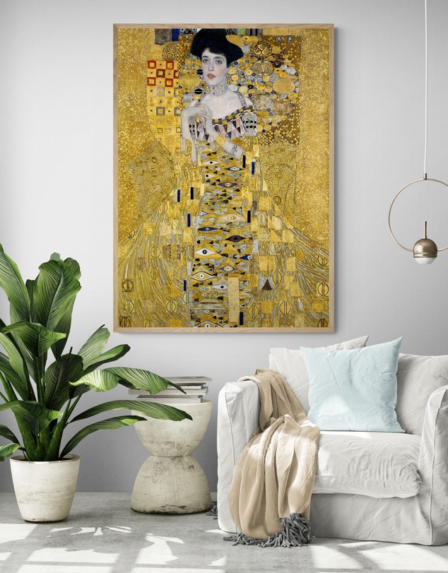 Inka Arthouse - Portrait of Adele by Gustav Klimt Art Print