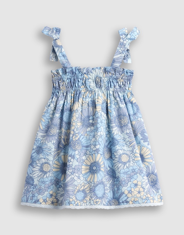 GAP - Sleeveless May Bow Strap Dress - Kids