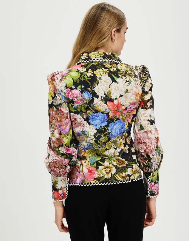 Honey and Beau - Romantic Flower Top