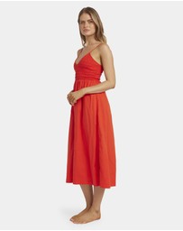 Billabong - Womens Such A Trip Midi Dress