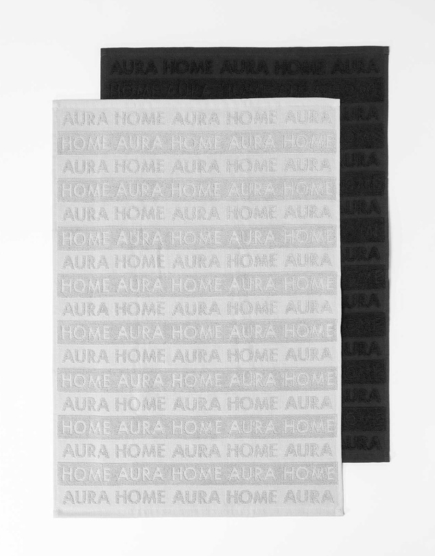 Aura Home - Ava Australian Cotton Tea Towel Pack of 2
