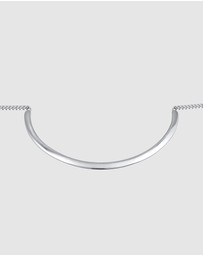 Elli Jewelry - Necklace Cuff Basic in 925 sterling silver