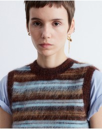 & Other Stories - Amber Striped Vest