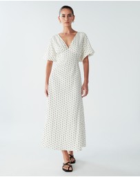ST MRLO - Palm Midi Dress