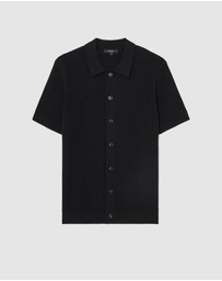 Politix - Textured Button-through Knit