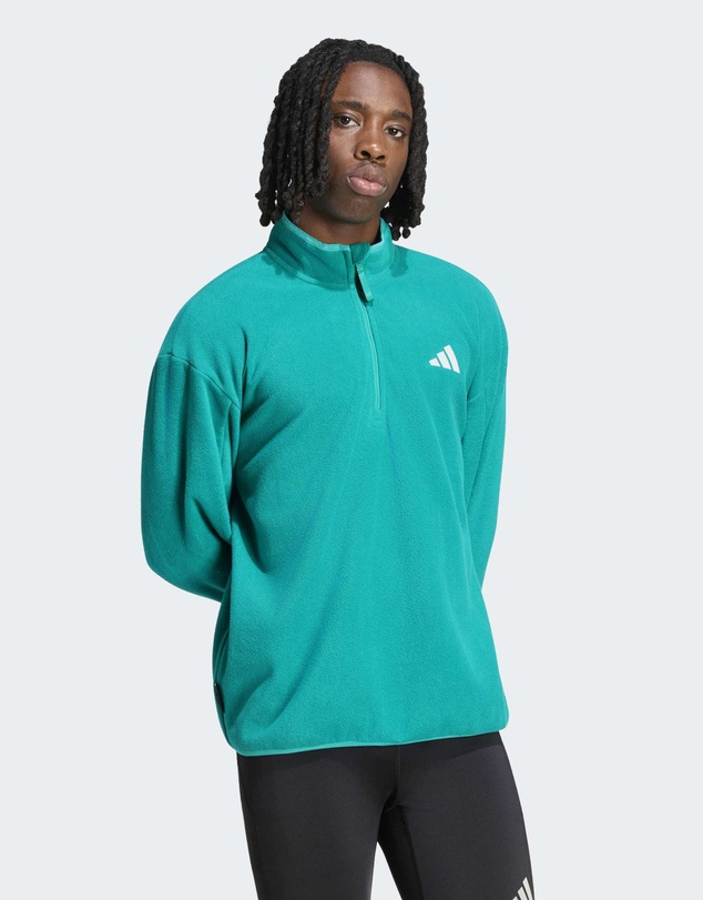 adidas Performance - adi365 Running Essentials Winterised Fleece Half-Zip Mens